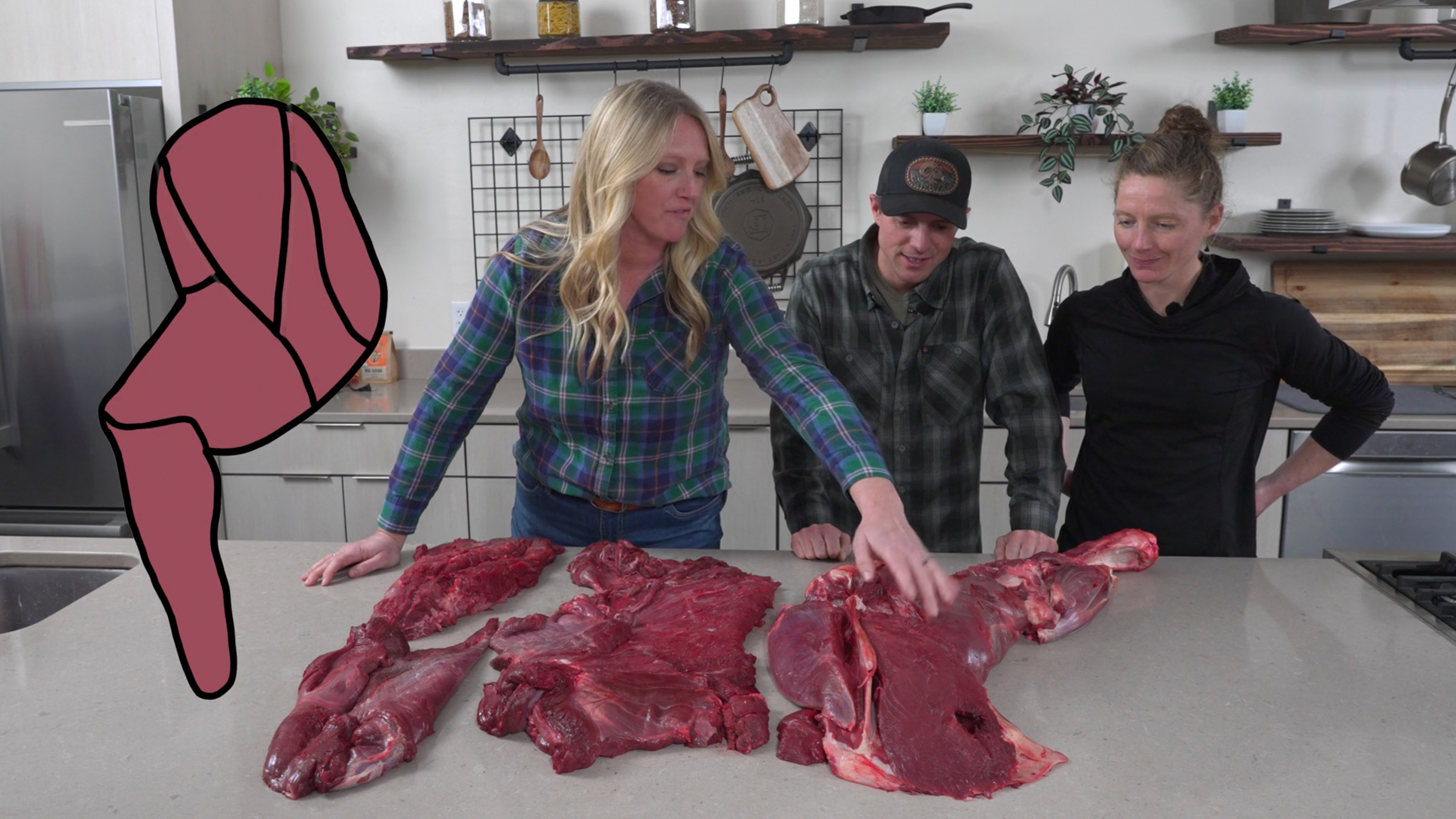 How To Break Down and Cook a Elk Shoulder 