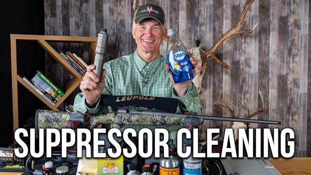 How to Clean a Suppressor  