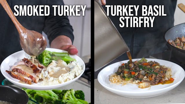 TWO Wild Turkey Dishes  | FRESH SNACKS! 