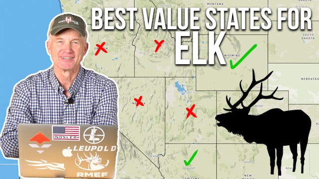 The Best Value States for Hunting Elk...