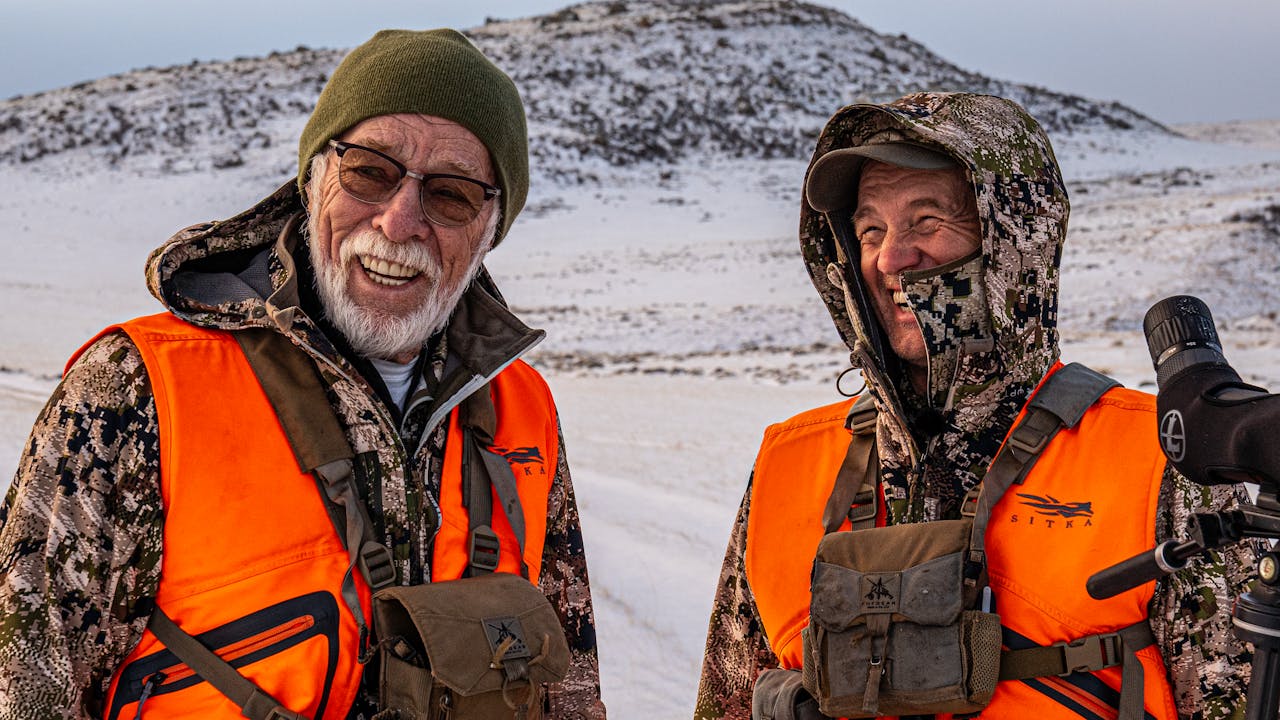 Lucky Larry Wyoming Elk with Uncle Larry Fresh Tracks+