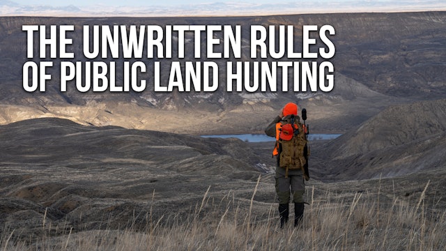 Public Land Hunting Etiquette with Randy Newberg  