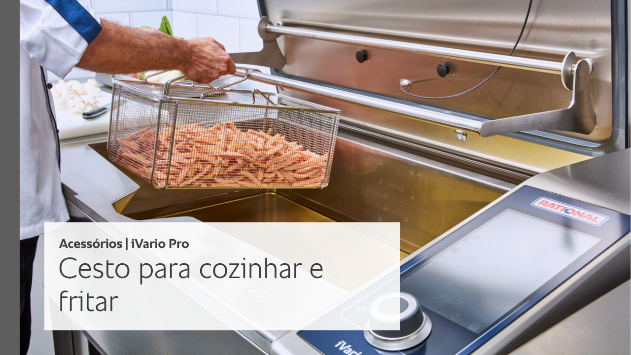 Cesto para cozinhar e fritar - Acessórios iVario Pro