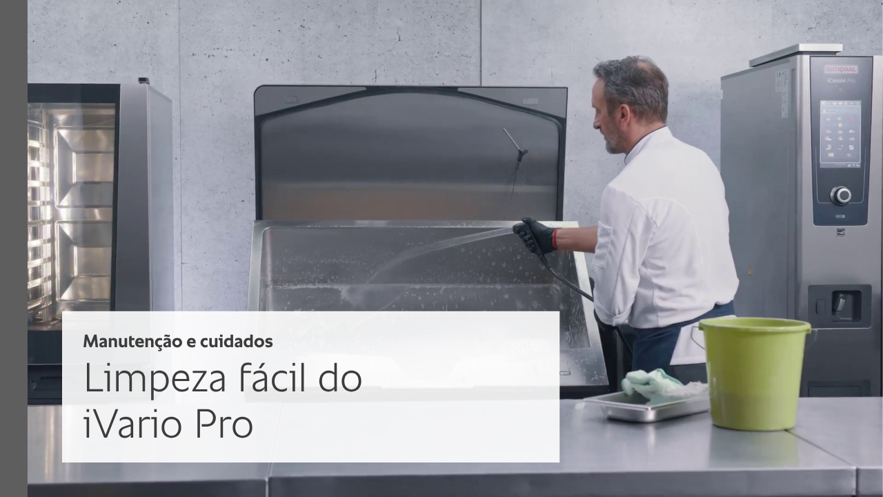 Limpeza facil iVario Pro | RATIONAL
