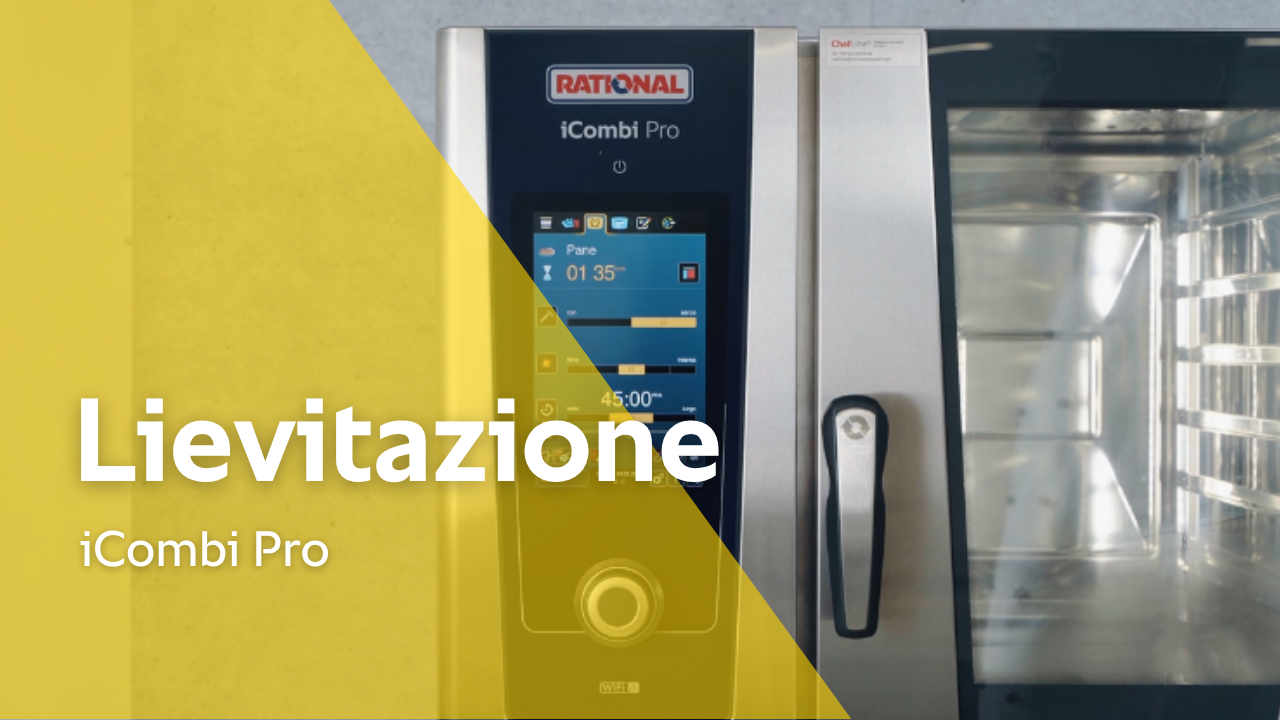 Formazione: Impostare la lievitazione prima della cottura in iCombi Pro