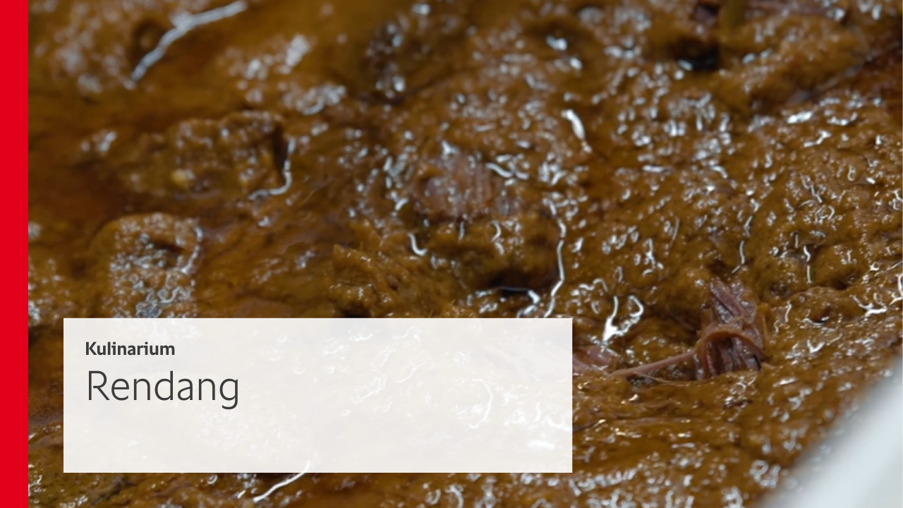 Rendang	- Kulinarium
