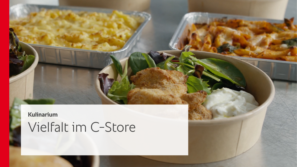 Convenience: Vielfältige Snacks & Speisen - Kulinarium