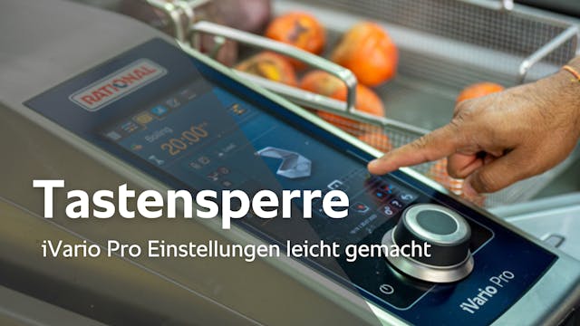 Tastensperre aktivieren - iVario Pro ...