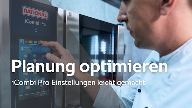 Planungslücken schließen - iCombi Pro...