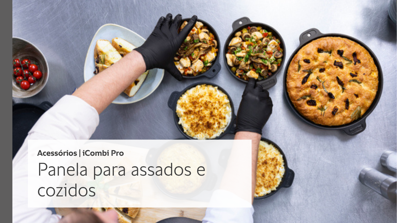 Panela para assados e cozidos - Acessórios iCombi Pro
