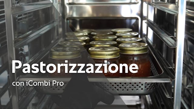 Ricetta: Pastorizzazione con iCombi Pro