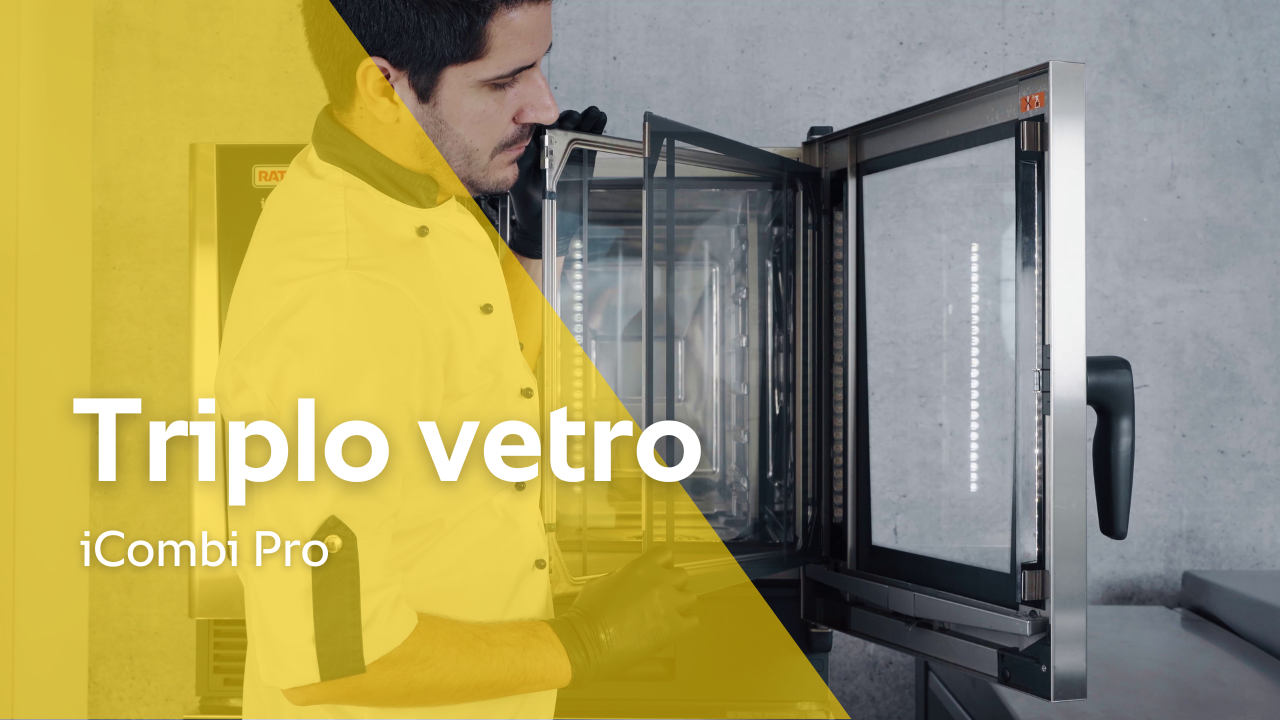 Formazione: Aprire il triplo vetro in iCombi Pro
