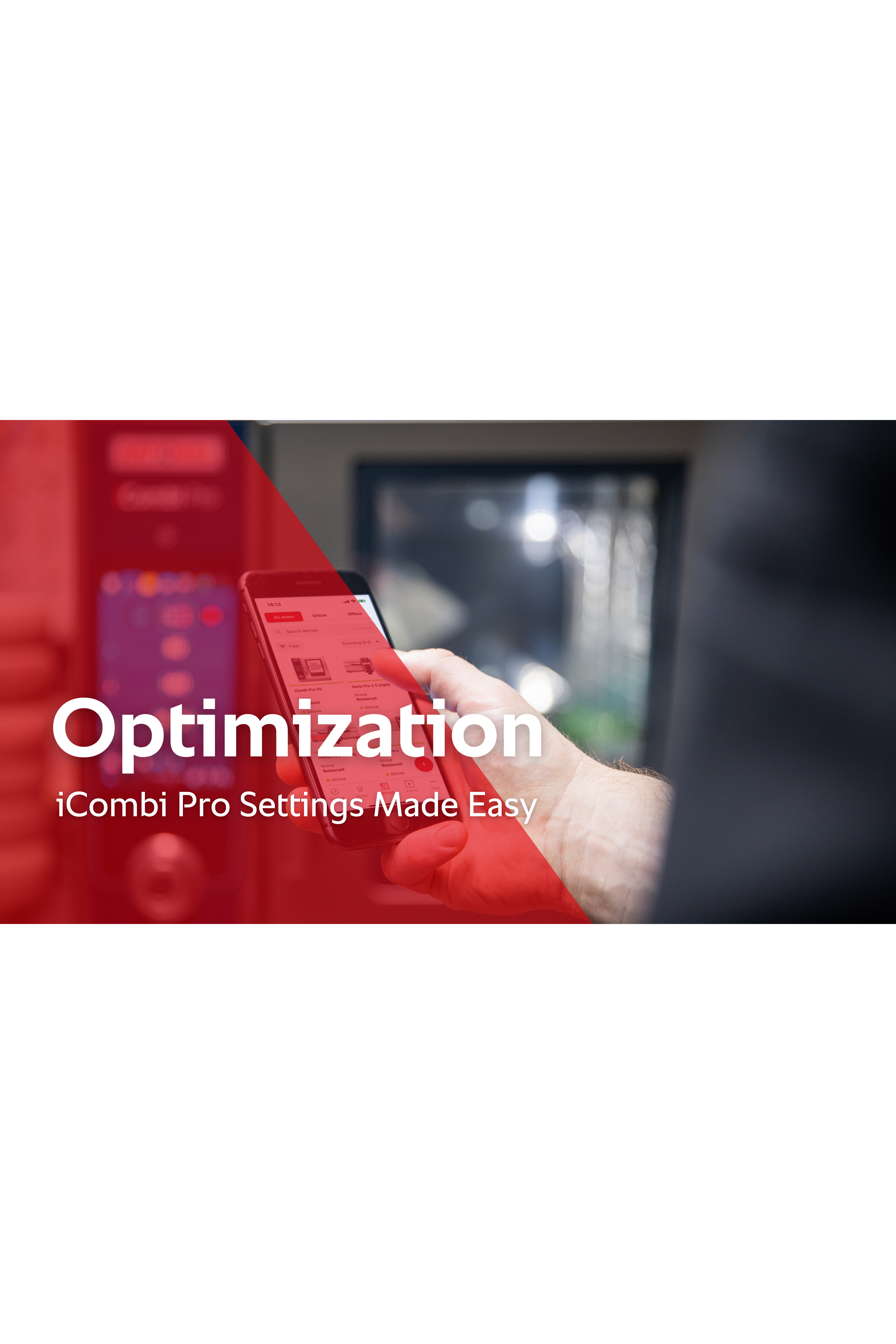 Optimization | iCombi Pro Settings Made Easy
