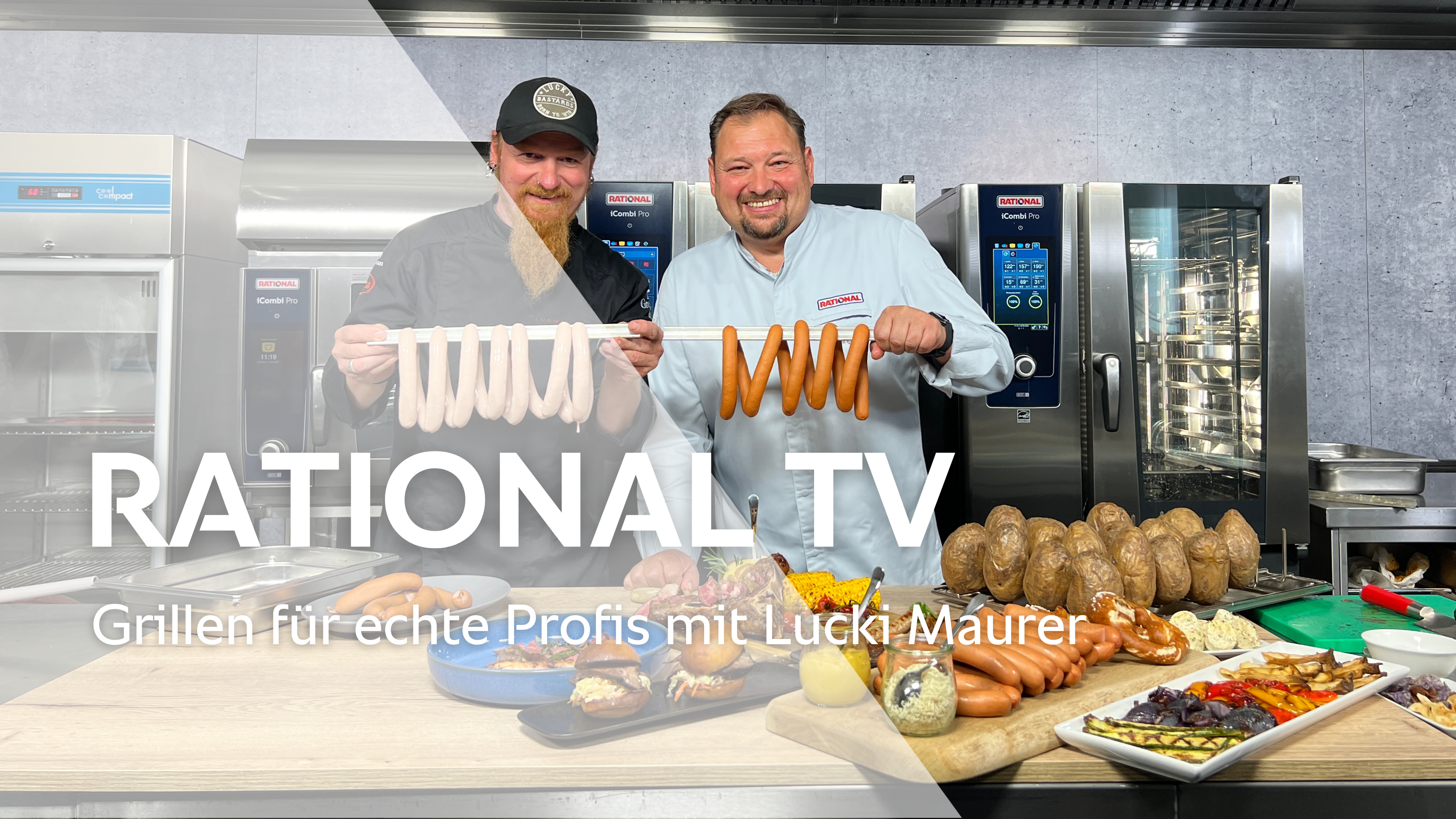 Grillen für echte Profis mit Lucki Maurer - RATIONAL TV zu Gast