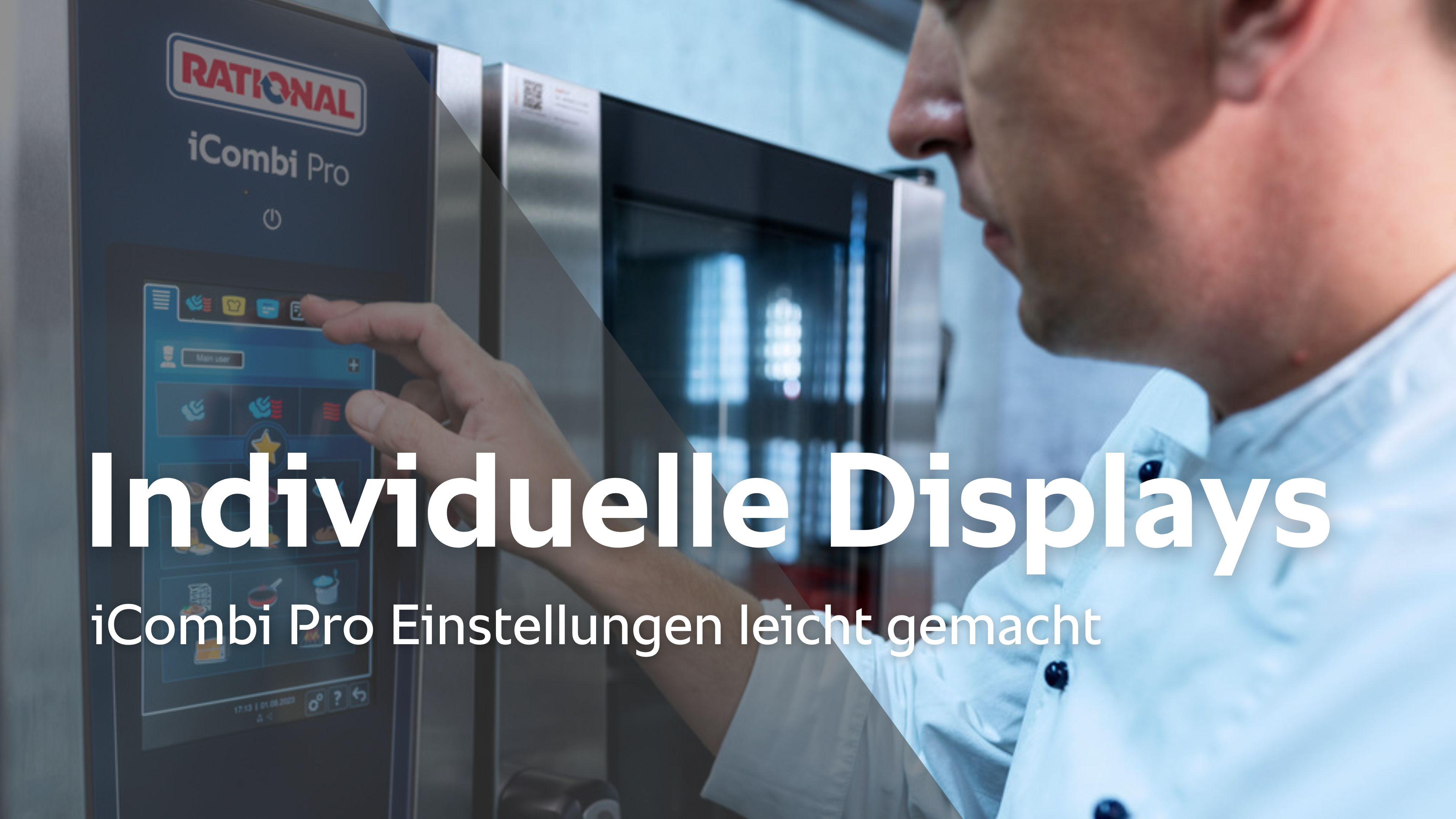 Individuelle Displays - iCombi Pro Einstellungen leicht gemacht