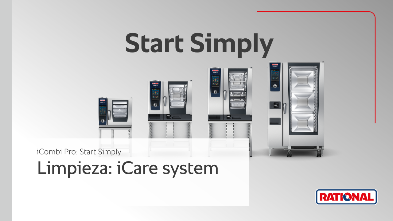 Start simply: iCombi Pro Limpieza