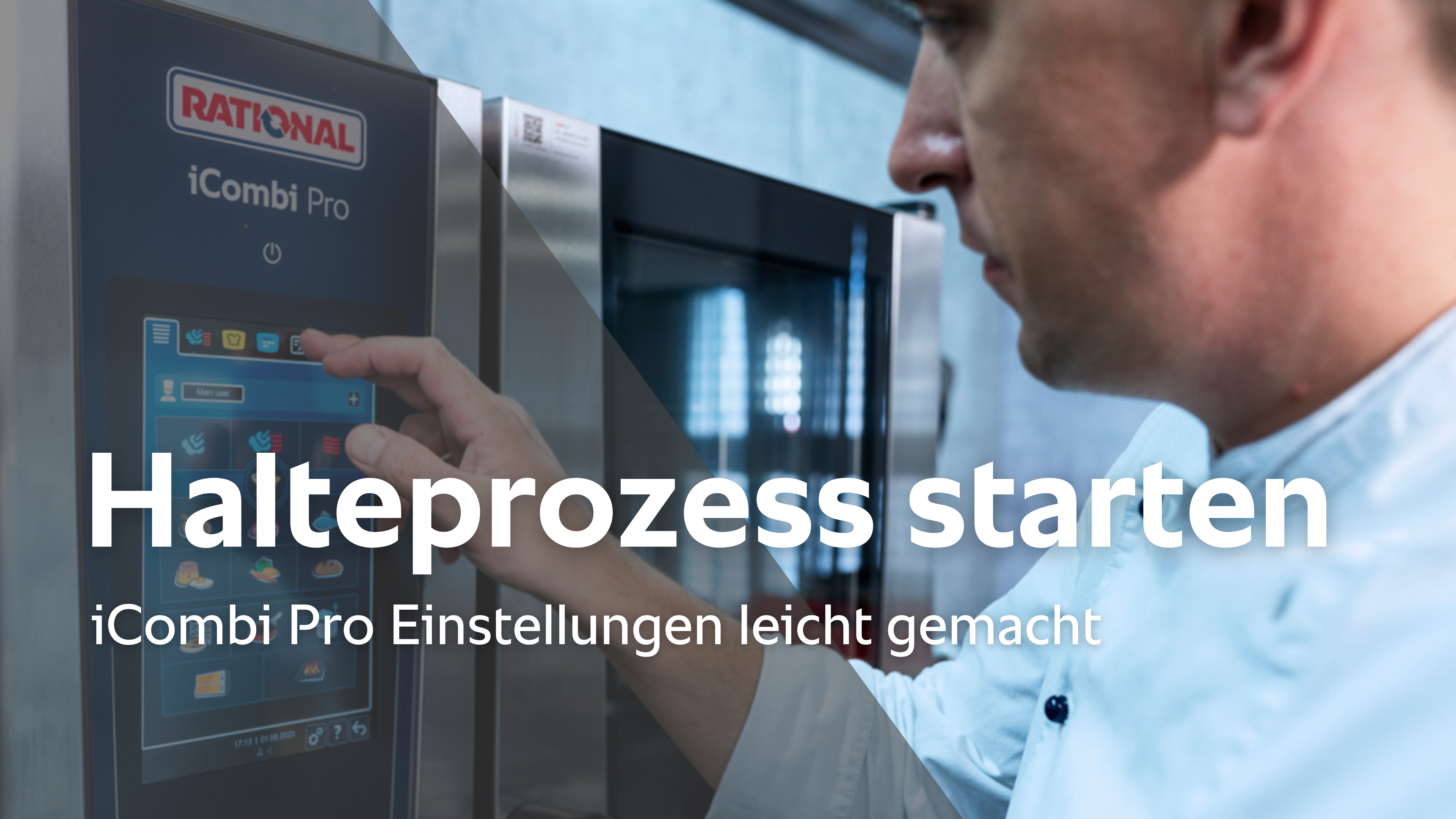 Halteprozess starten - iCombi Pro Einstellungen leicht gemacht