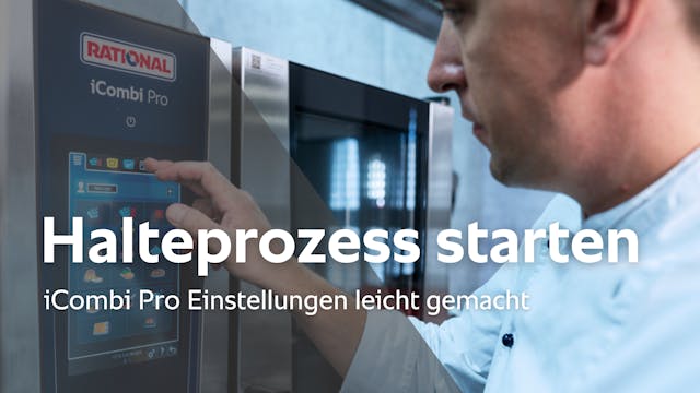 Halteprozess starten - iCombi Pro Ein...