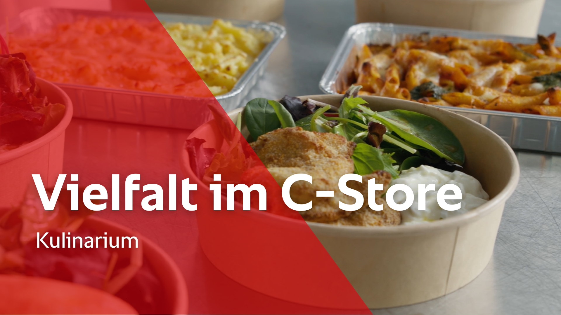 Convenience: Vielfältige Snacks & Speisen - Kulinarium