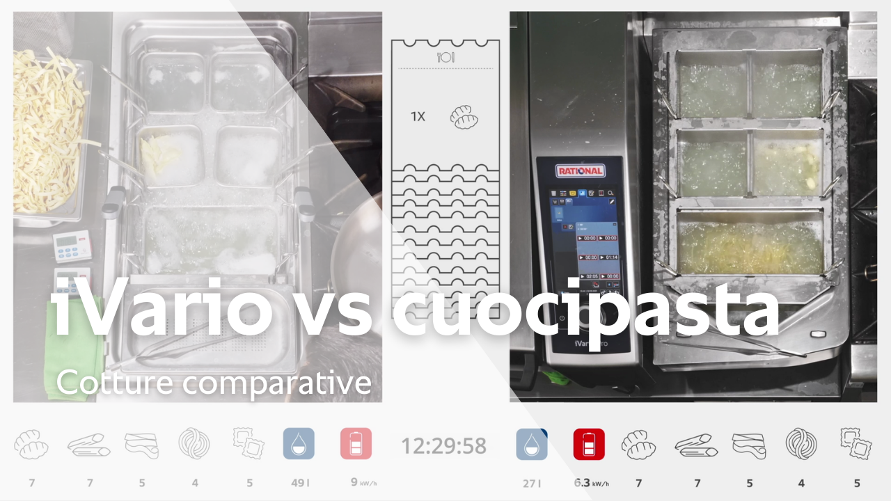 Dimostrazione: iVario Pro vs cuocipasta