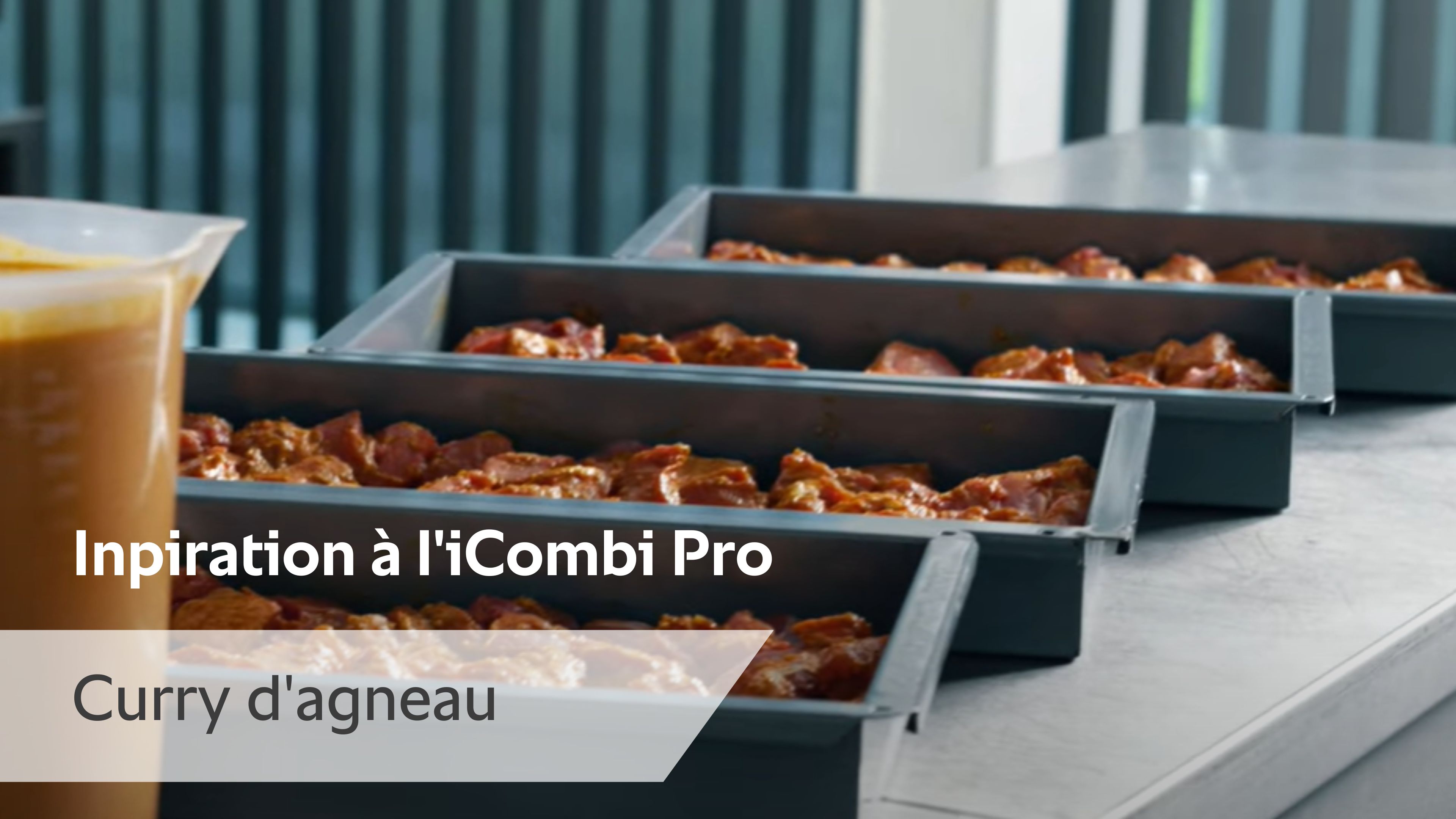 4. Recette de curry d’agneau – four professionnel iCombi Pro RATIONAL
