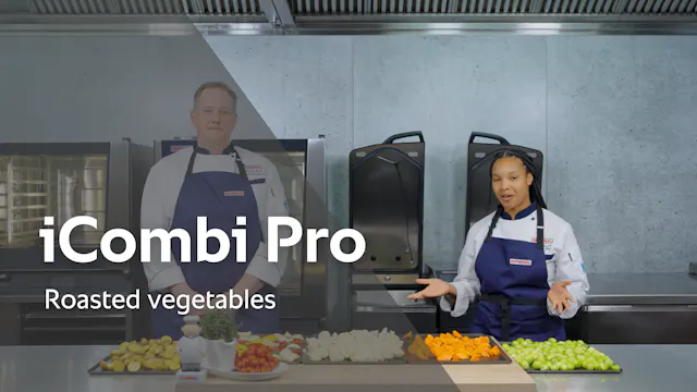 Roasted vegetables in the iCombi Pro