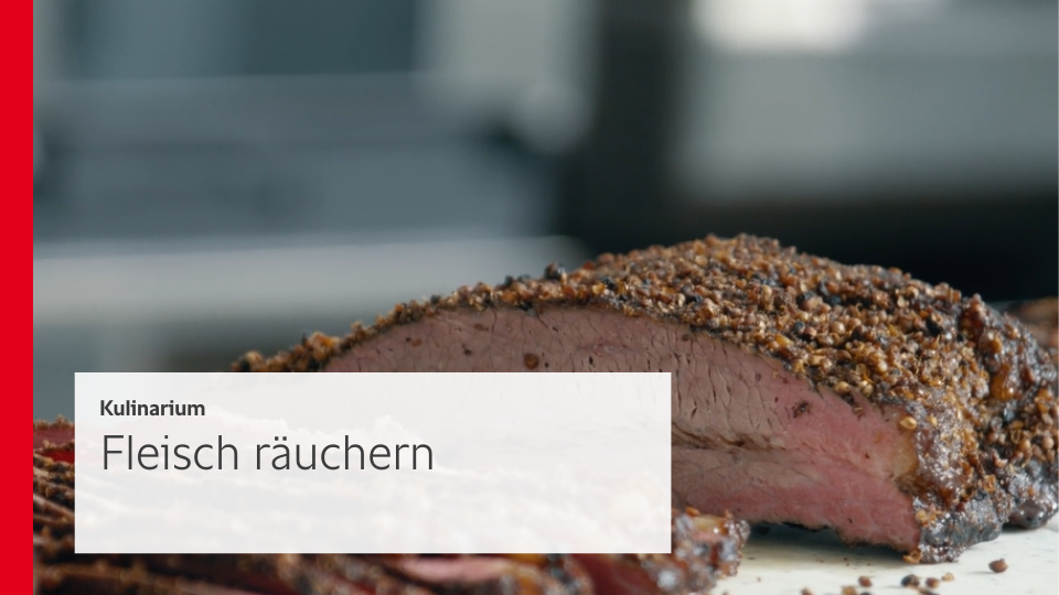 Fleisch Räuchern - Kulinarium