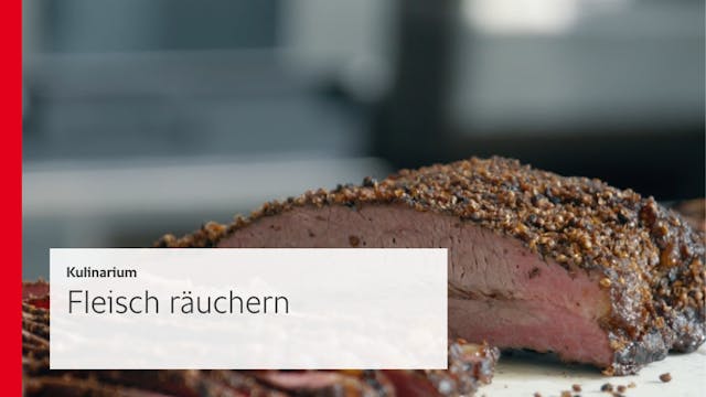 Fleisch Räuchern - Kulinarium