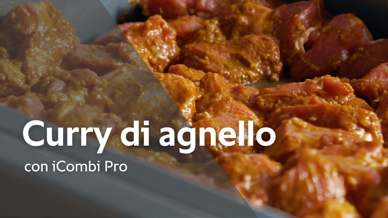 Ricetta: Curry di agnello con iCombi Pro