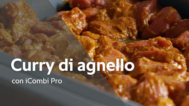Ricetta: Curry di agnello con iCombi Pro