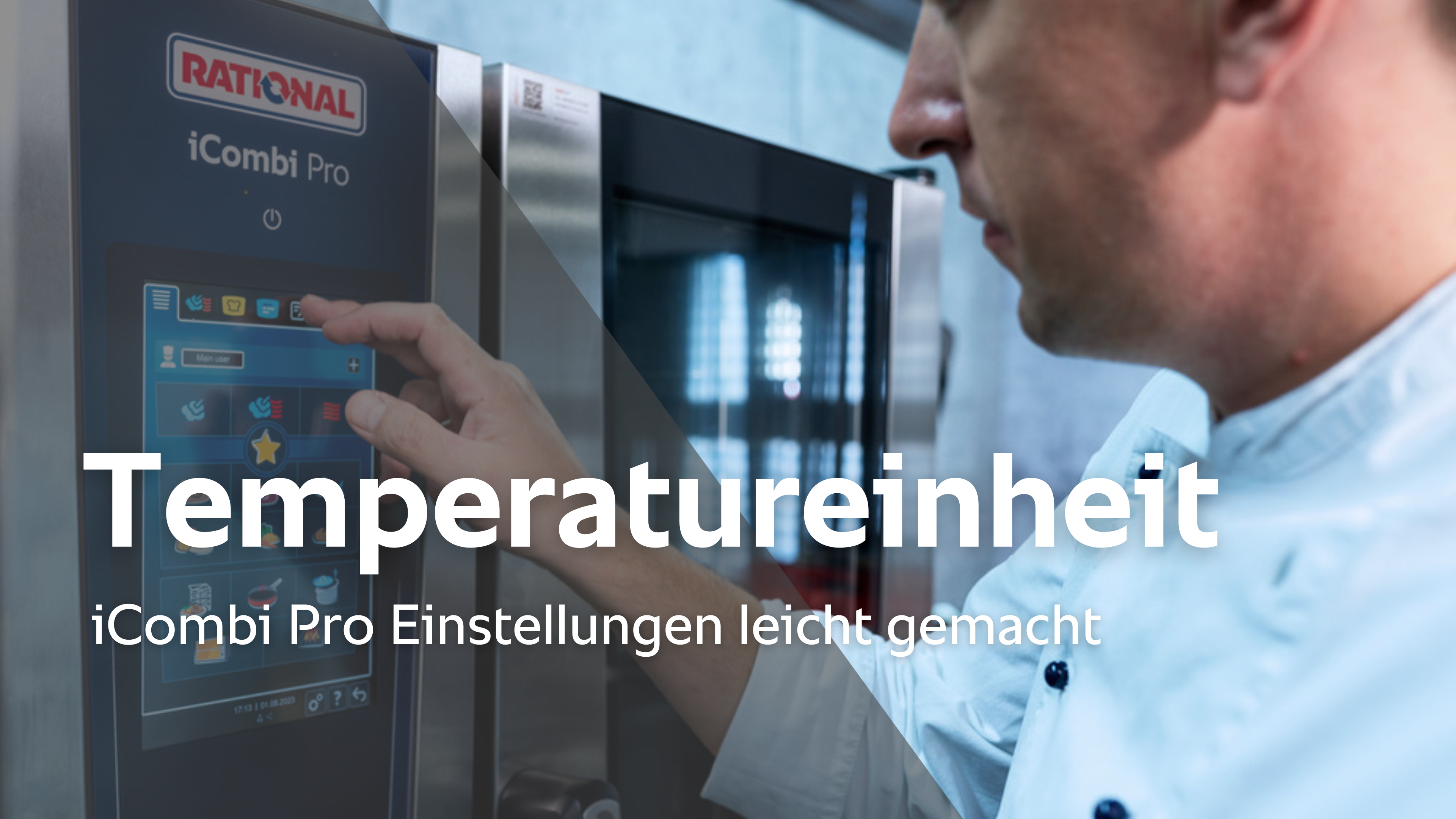 Temperatureinheit ändern - iCombi Pro Einstellungen leicht gemacht