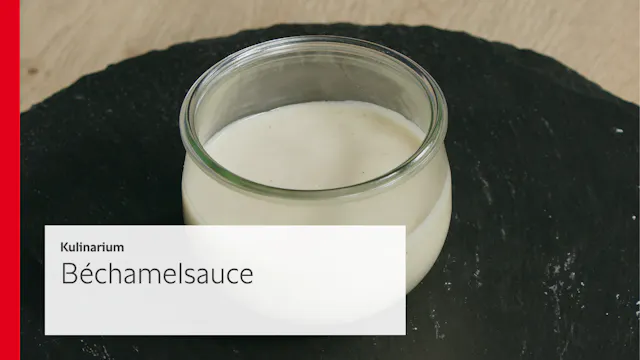 Béchamelsauce - Kulinarium