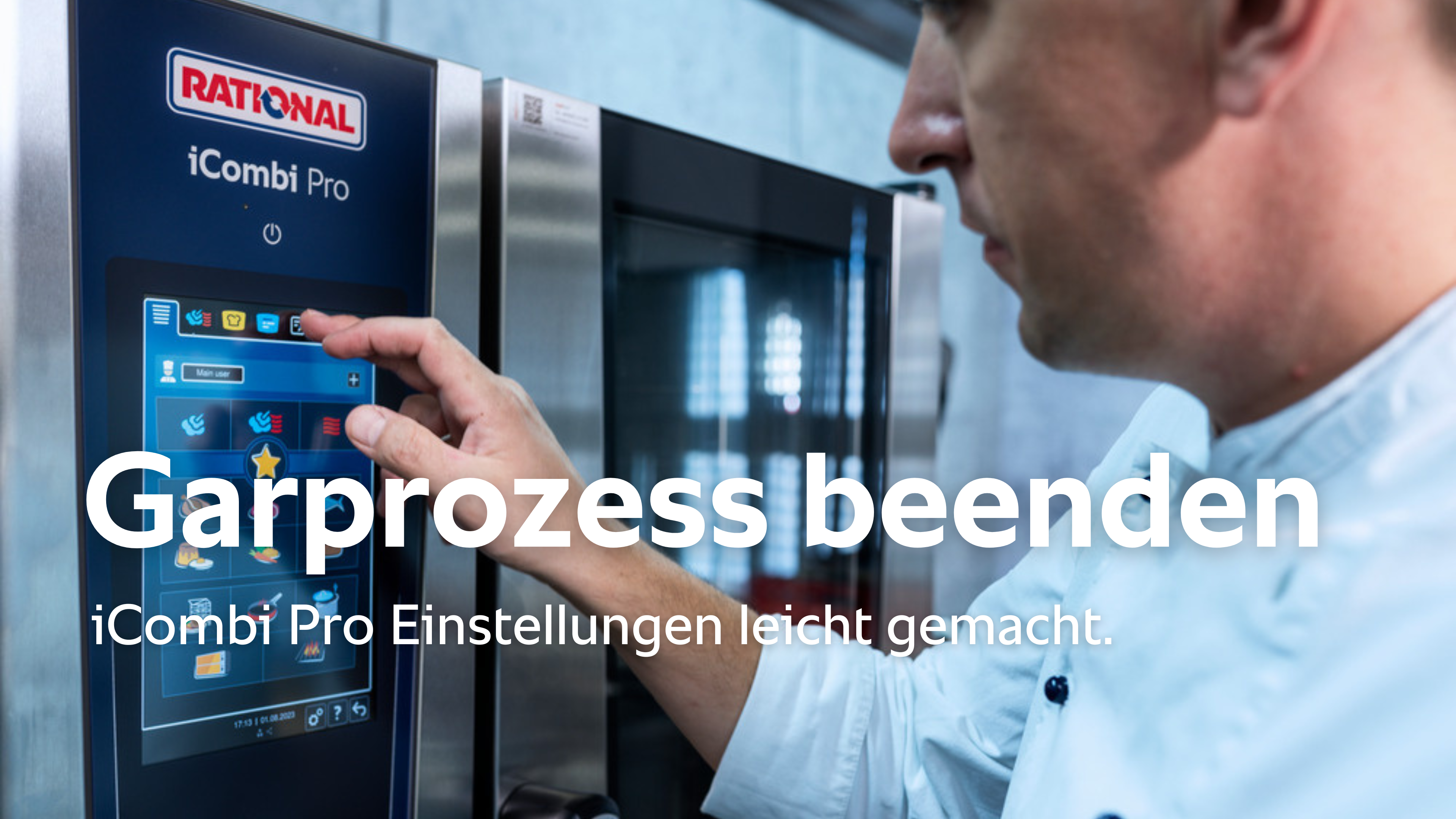 Garprozesse beenden- iCombi Pro Einstellungen leicht gemacht