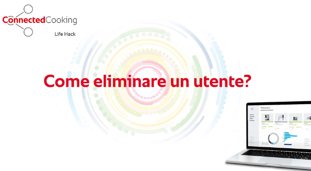 Soluzione: Come eliminare un utente - ConnectedCooking