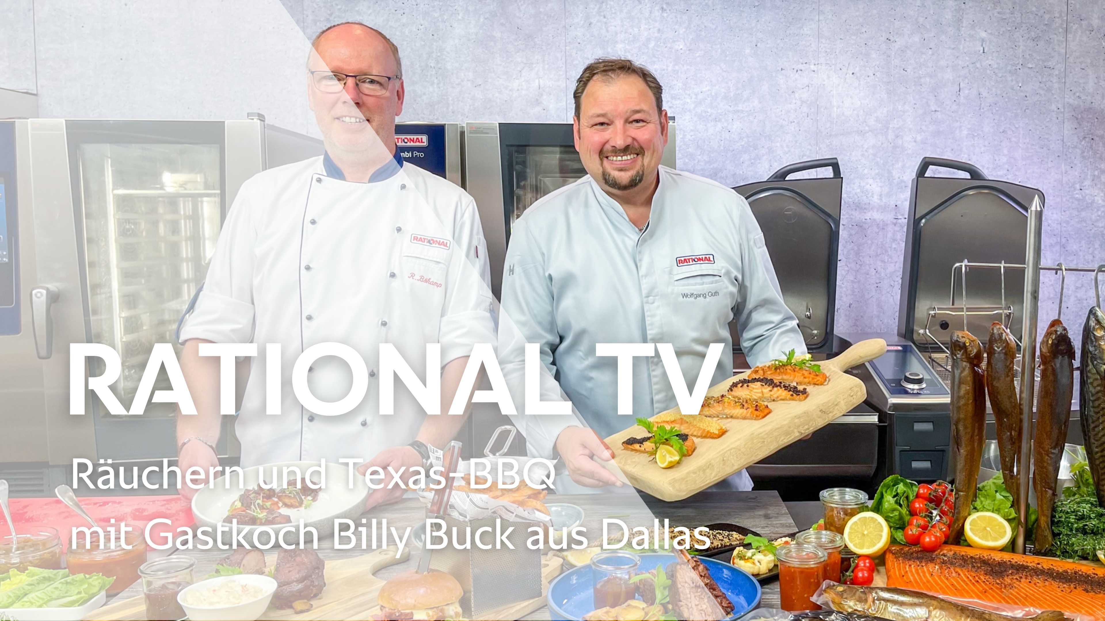 Räuchern und Texas-BBQ mit Gastkoch Billy Buck aus Dallas - RATIONAL TV