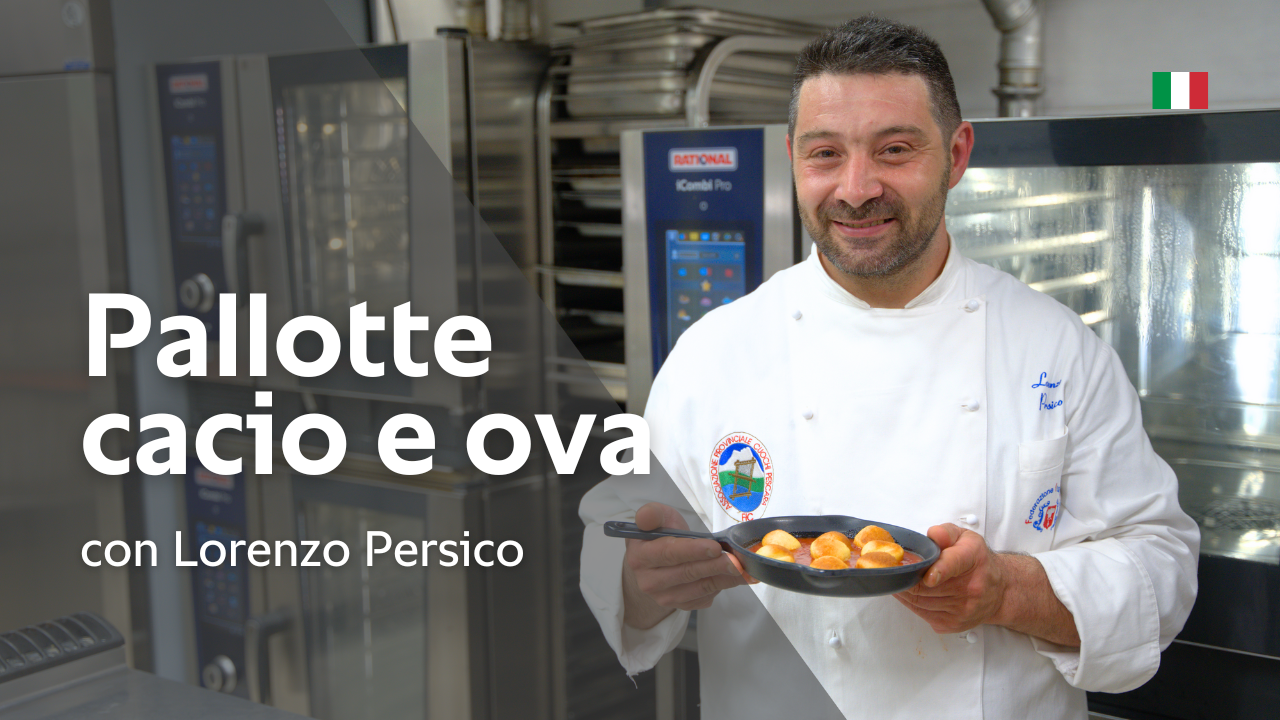 Ricetta: Pallotte Cace e Ove con Lorenzo Persico
