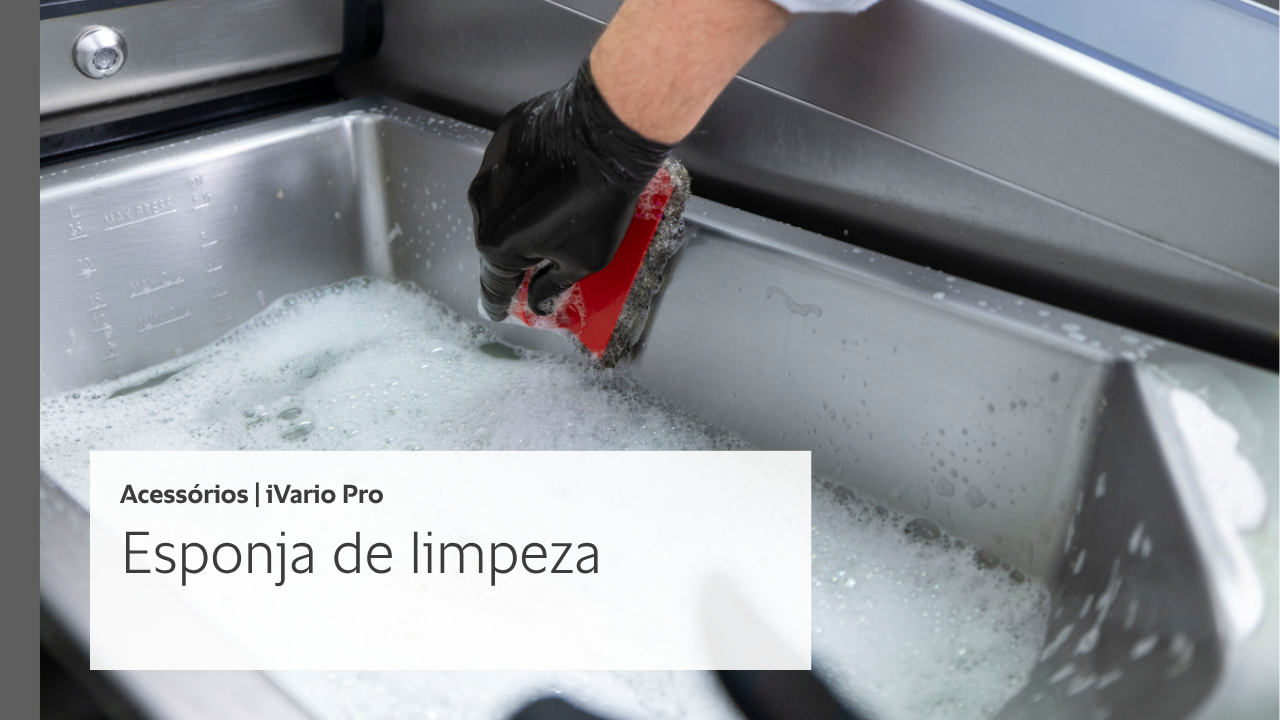 Esponja de limpeza - Acessórios iVario Pro