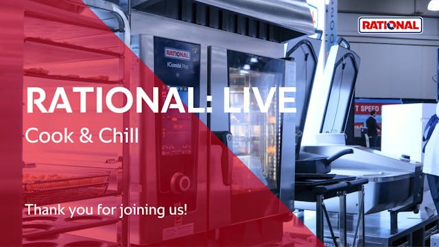 RATIONAL Live: Cook & Chill