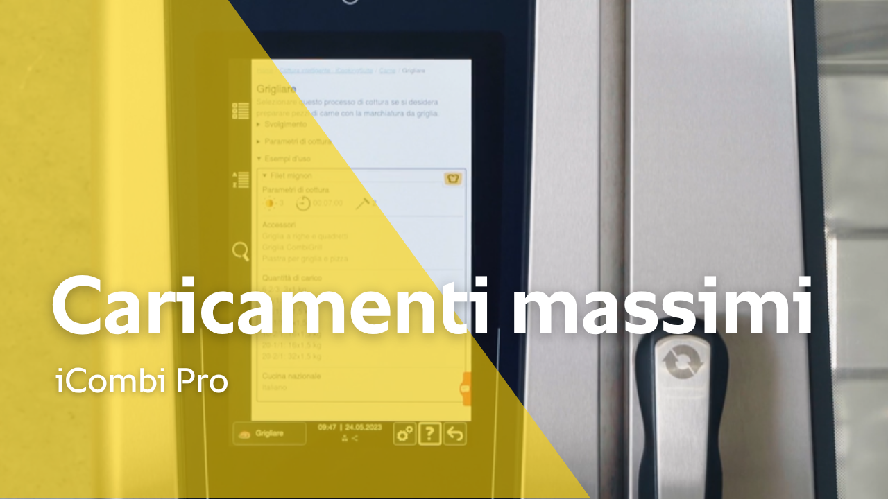 Formazione: Vedere i caricamenti massimi in iCombi Pro