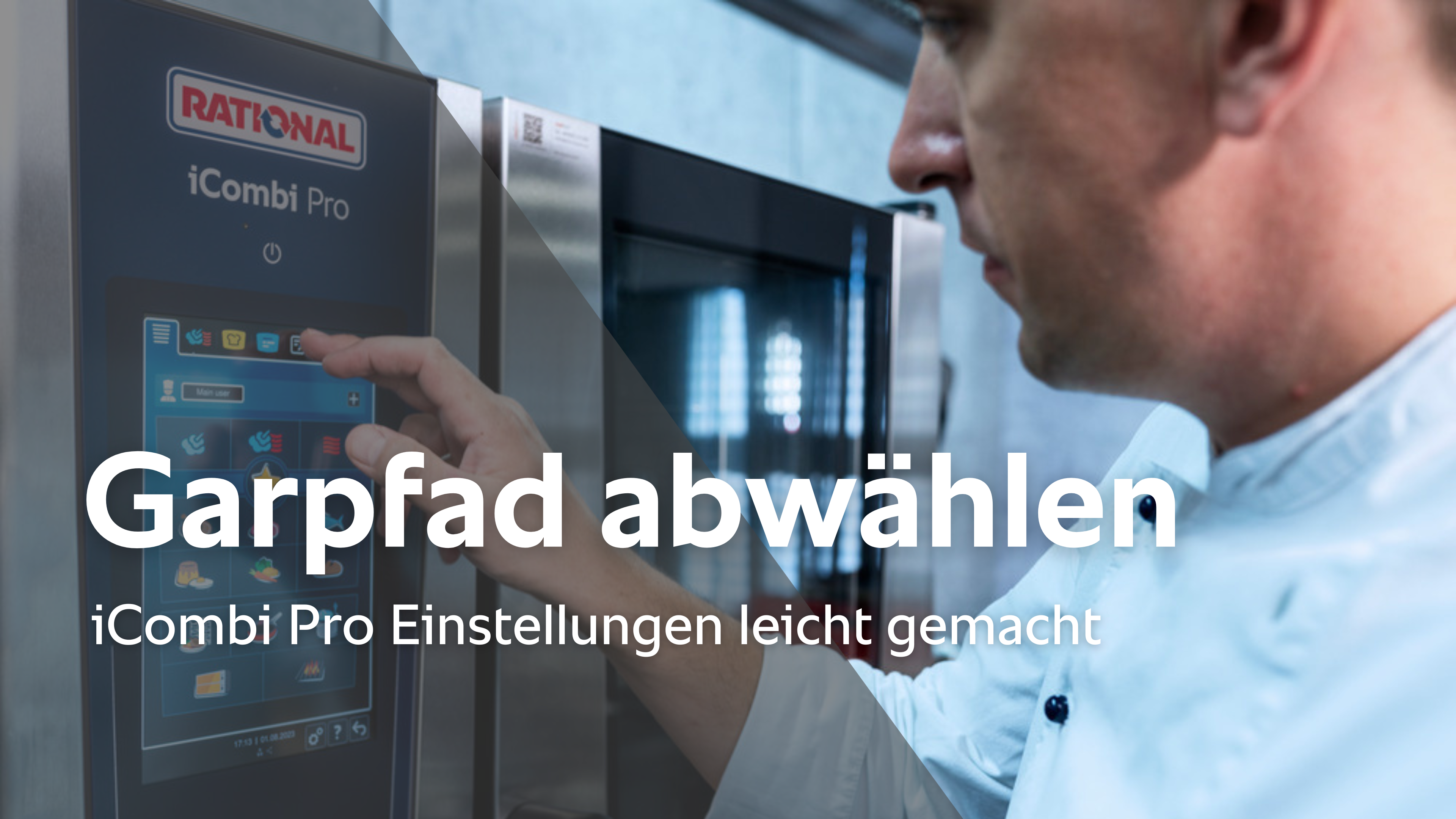 Garpfad abwählen - iCombi Pro Einstellungen leicht gemacht