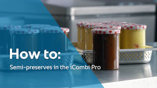 How to: Semi-preserves in the iCombi Pro