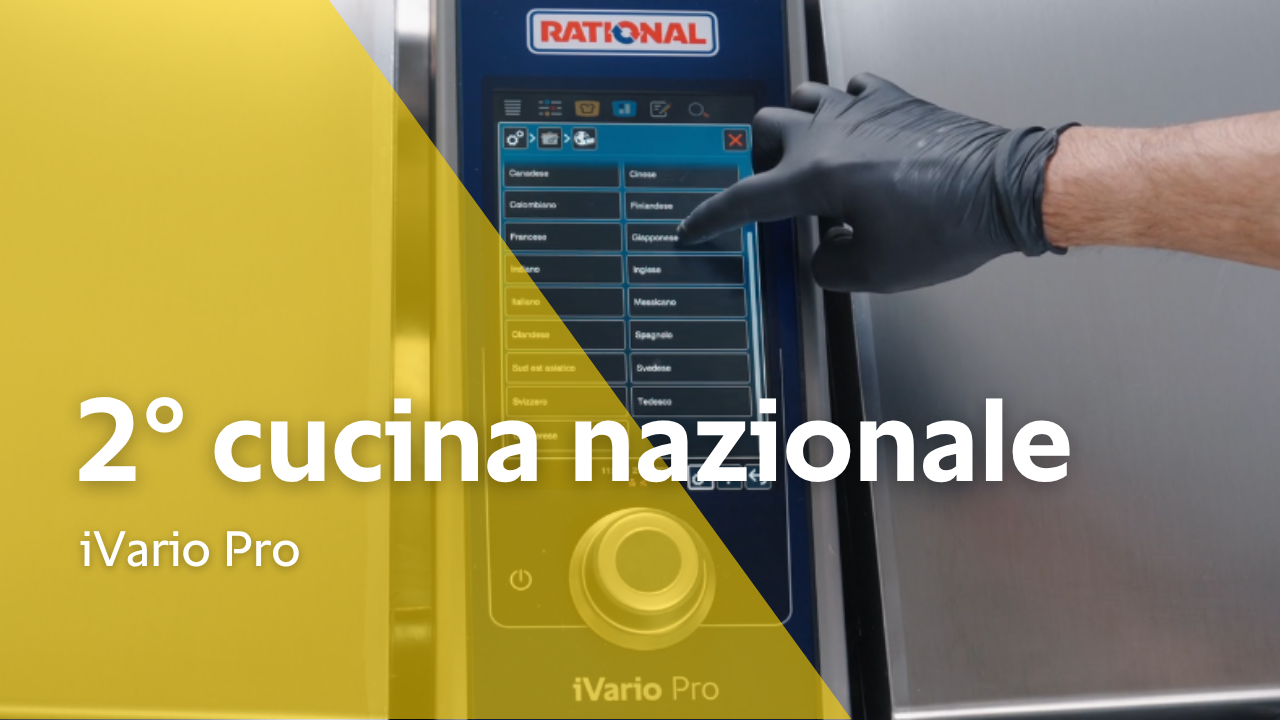 Formazione: Impostare una cucina nazionale secondaria in iVario Pro