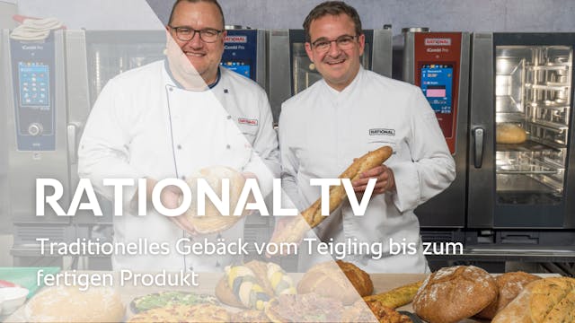 Traditionelles Gebäck vom Teigling bi...