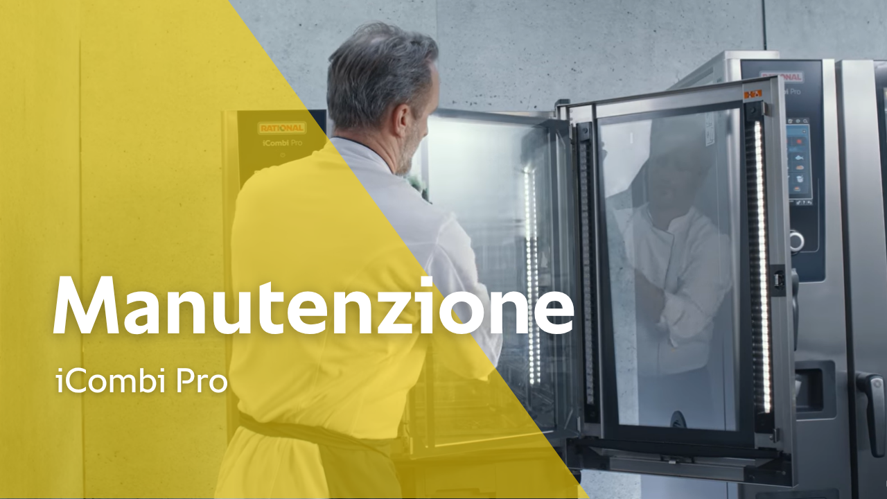 Formazione: Manutenzione di iCombi Pro