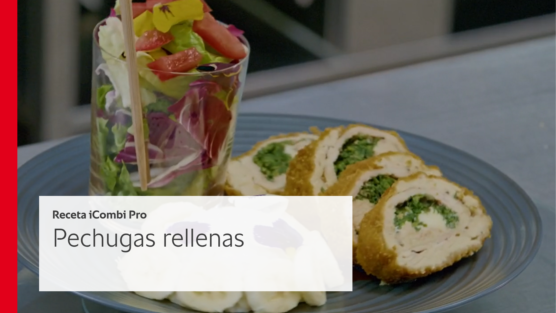 Pechugas rellenas en el iCombi Pro