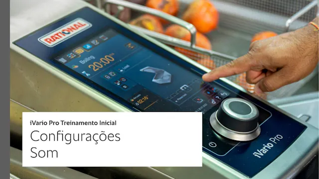 Ajustes de som – Instruções iniciais ...