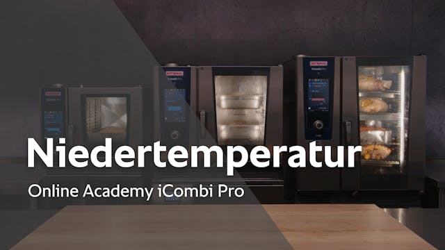 Niedertemperaturgaren und Übernachtga...