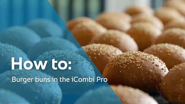 How to: Burger buns in the iCombi Pro