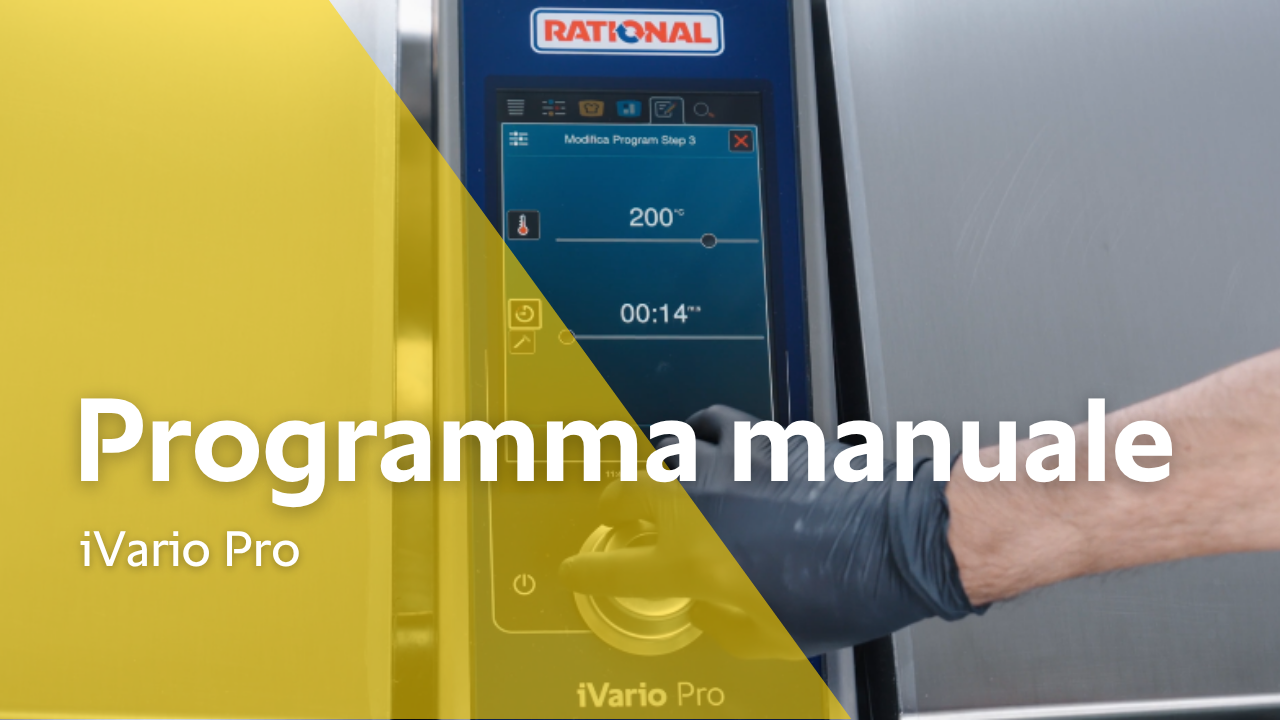 Formazione: Salvare un programma manuale in iVario Pro