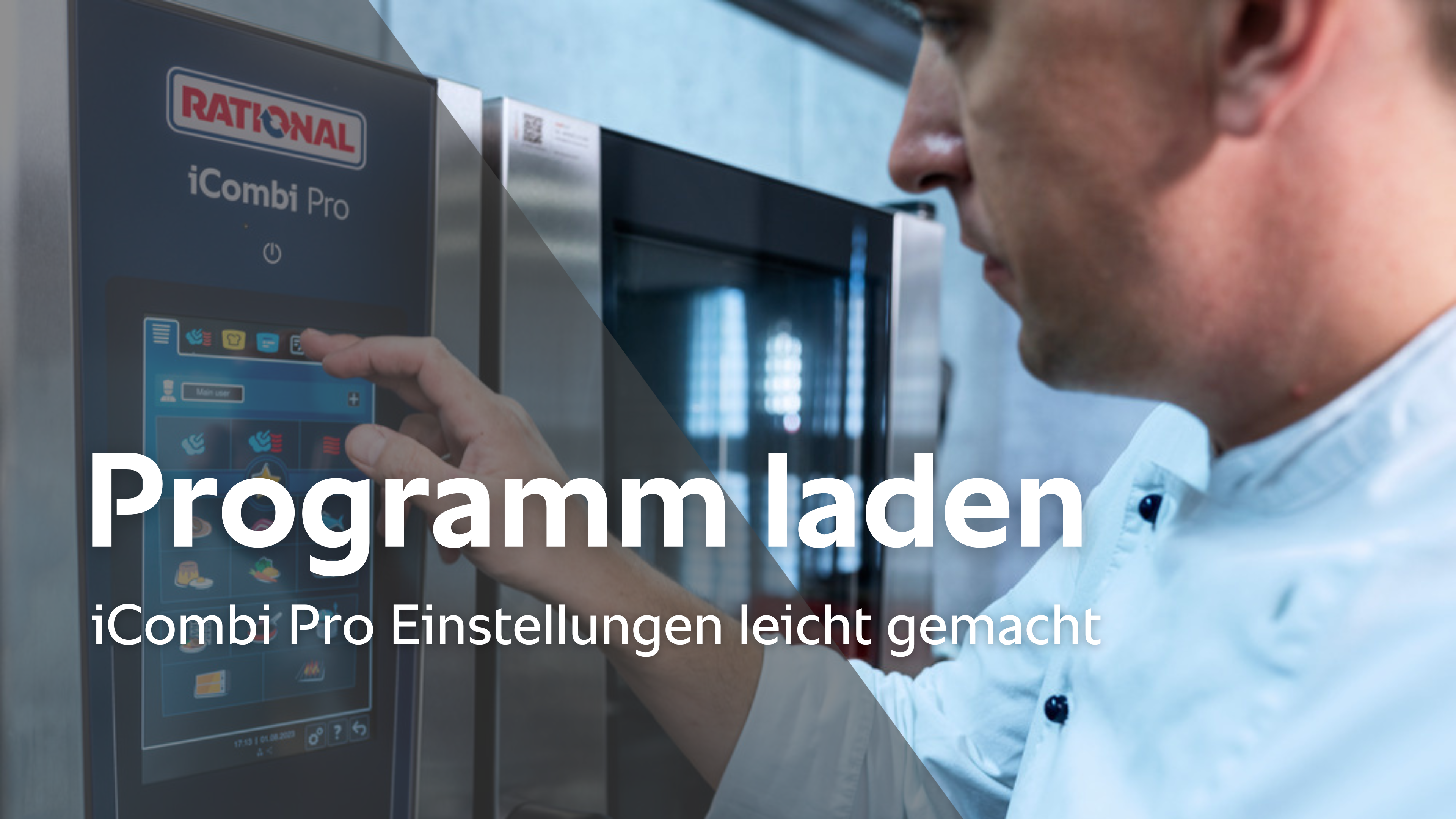 Programm hochladen - iCombi Pro Einstellungen leicht gemacht